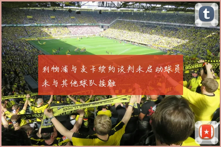 利物浦与麦卡续约谈判未启动球员未与其他球队接触