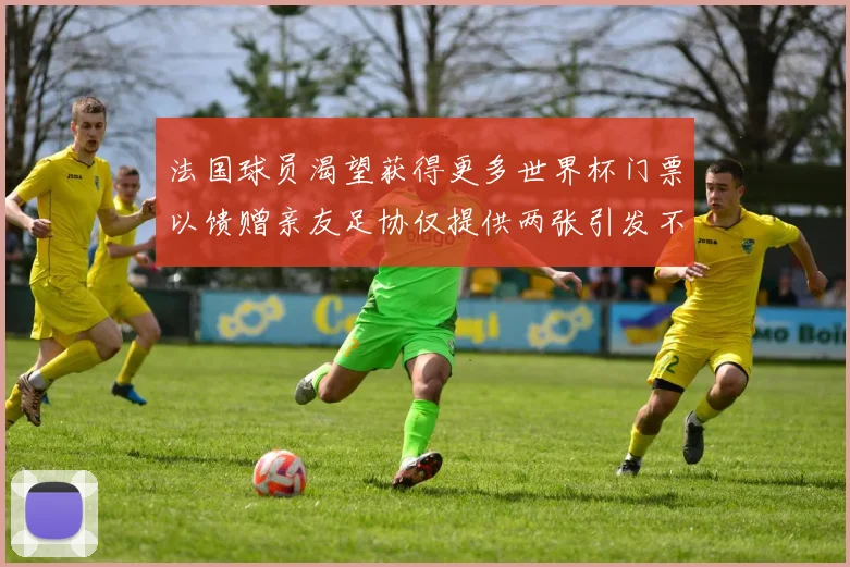 法国球员渴望获得更多世界杯门票以馈赠亲友足协仅提供两张引发不满